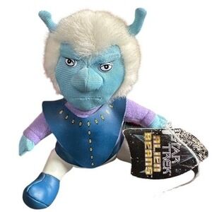 Star Trek Alien Beans Andorian Plush Series 1 Limited Edition‎ 1998 Idea Factory